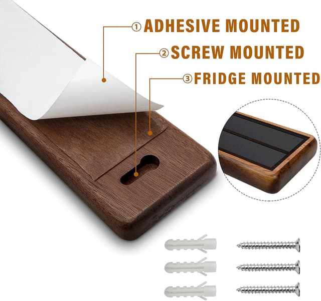 Thumbnail 2 de HOSHANHO Magnetic Knife Strip 16 Inch ๐ฝ