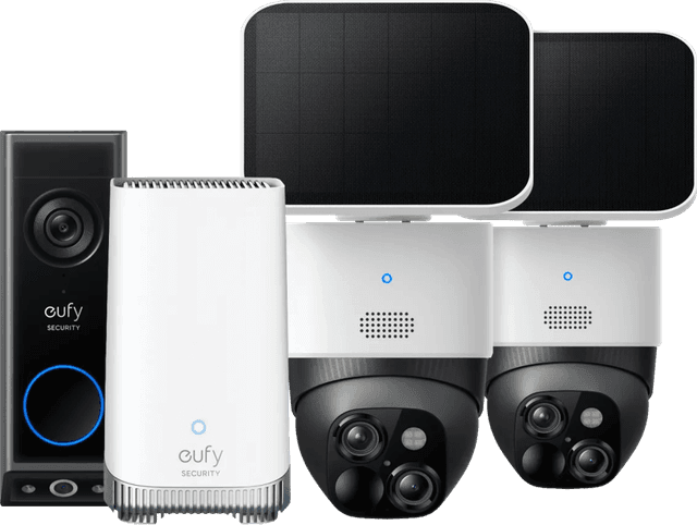 Detalle de eufy SoloCam S340 Duo mit HomeBase 3