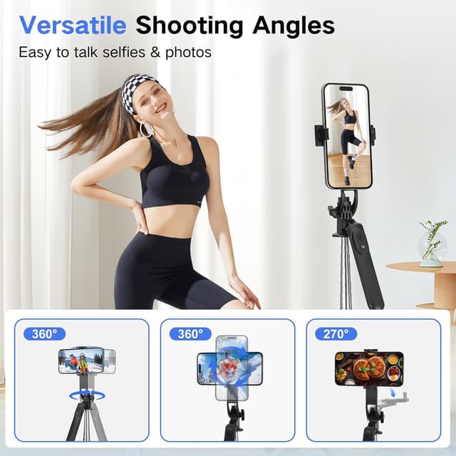Detalle de Metal Selfie Stick 70-inch for iPhone