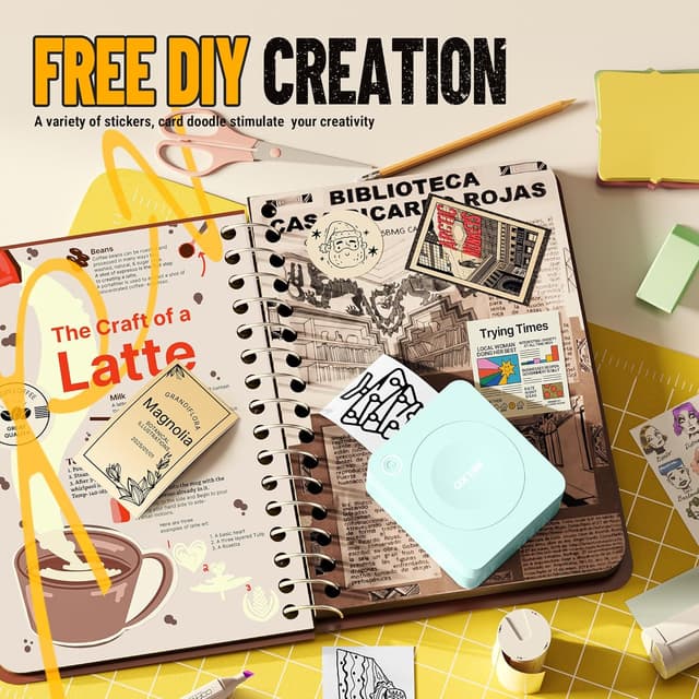 Thumbnail 4 de Nelko PM230 Aufkleber Drucker 3 Rollen 54mm