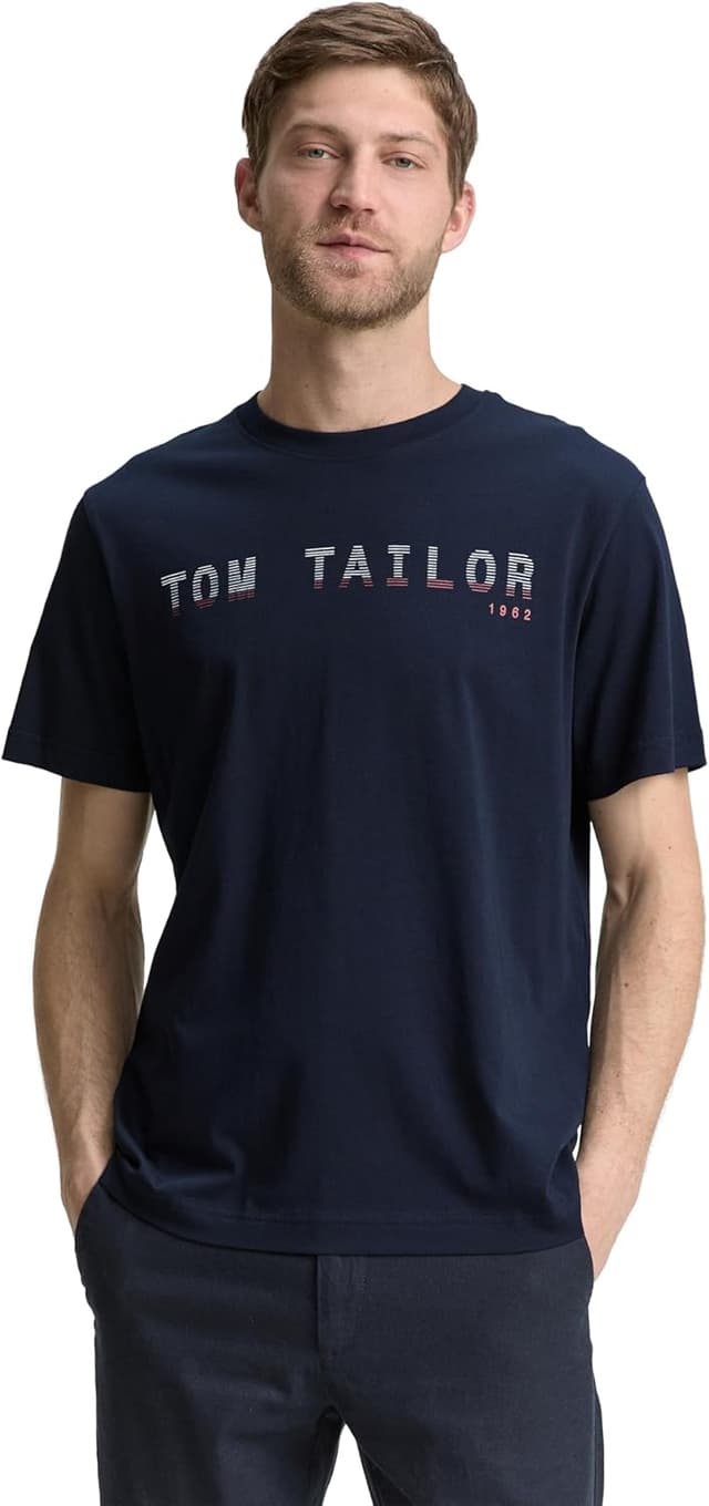 Detalle de TOM TAILOR 1046789 T-Shirt da uomo a maniche corte