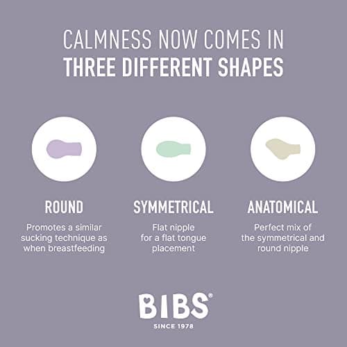 Thumbnail 4 de BIBS Sucette SymĂ©trique, taille 2, violet sky/mauve đ