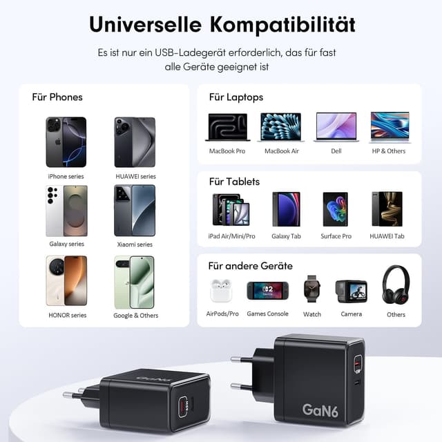 Thumbnail 4 de HSSNS 570W USB-C Ladegerät Mehrfach