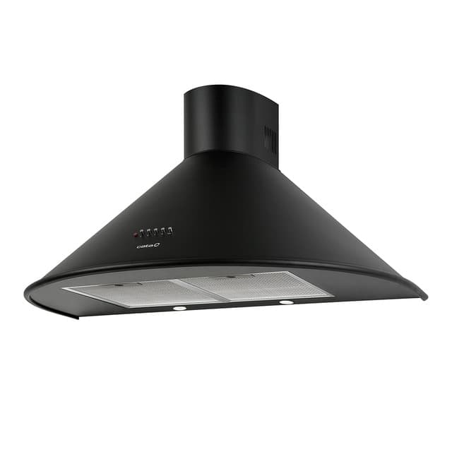 Detalle de Cata Q 600 BK campana 3 niveles, 600 m³/h
