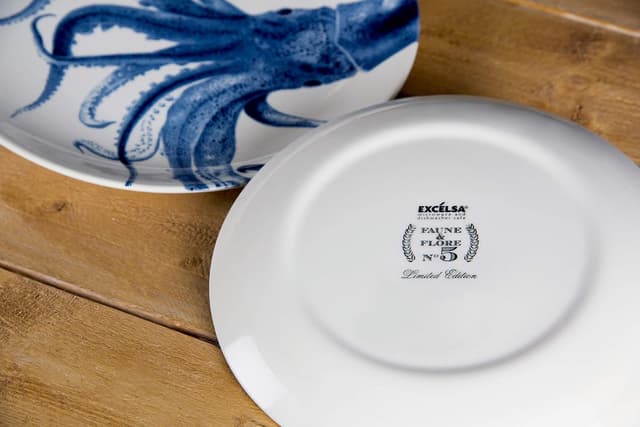 Thumbnail 2 de Excelsa Flore et Faune - Juego de 3 platos de cerámica 🍽