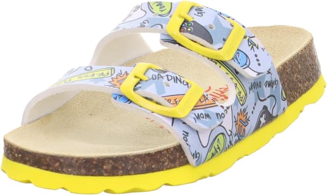 Detalle de Superfit FUSSBETTPANTOFFEL Sandale 1-800111 für Mädchen (WMS Weite M IV)