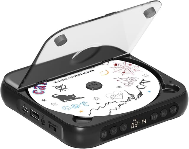 Imagen de ENVYCLOUD portable CD player 6h en OfertitasTOP