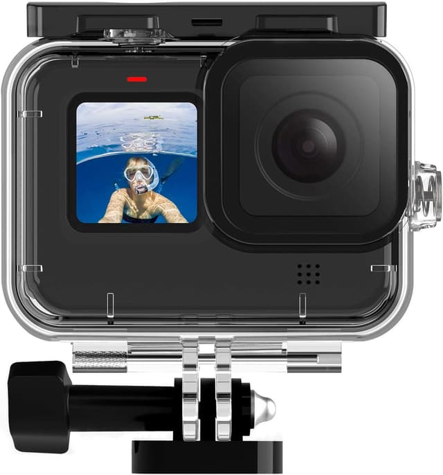 Detalle de TELESIN Waterproof Housing for GoPro Hero 11/10/9