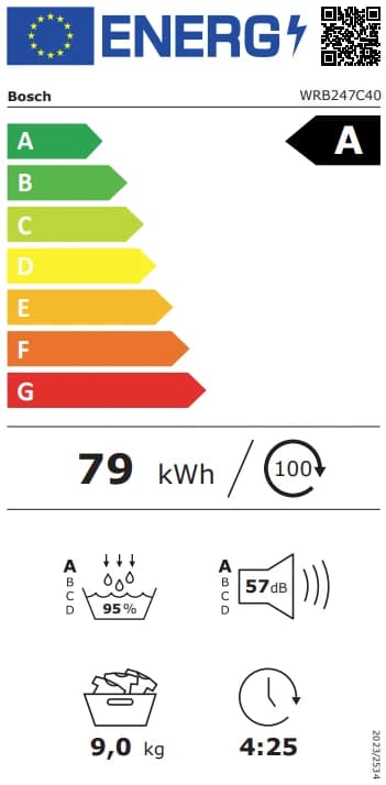Thumbnail 20 de Bosch WGB256A41 + Bosch WRB247C40 Set