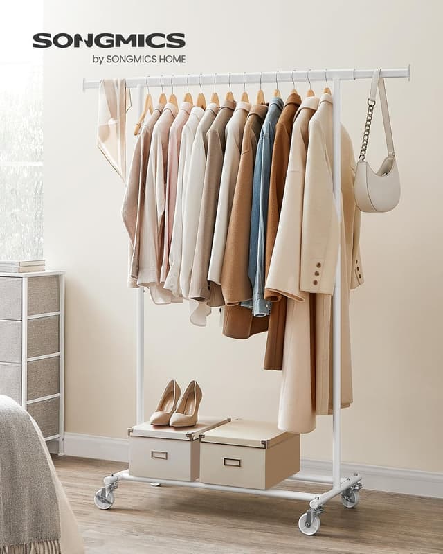 Thumbnail 1 de SONGMICS HSR013W01 burro ropa extensible 100 kg