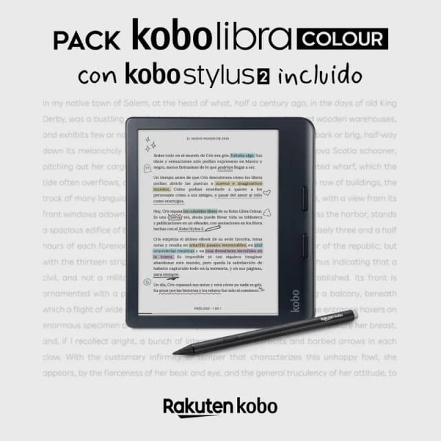 Detalle 2 de Kobo Libra Colour 7 pulgadas 32 GB
