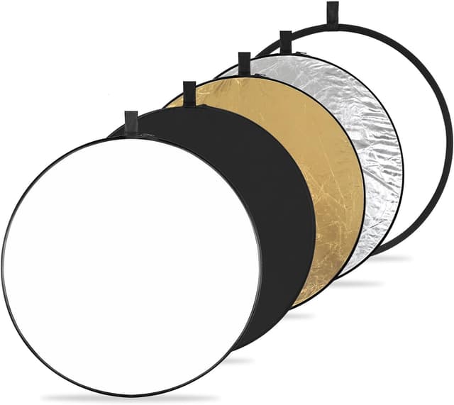 Imagen de K&F CONCEPT 5‑in‑1 Reflektor‑Kit 80 cm für Fotografie en OfertitasTOP