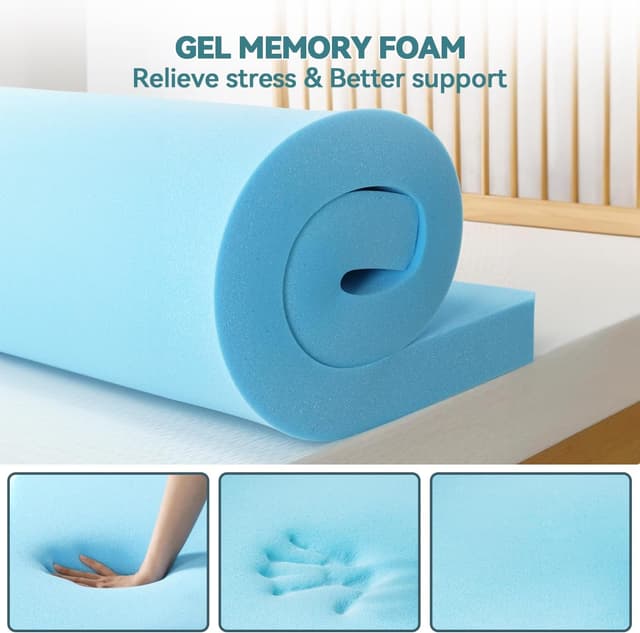 Thumbnail 2 de ABENE King Memory Foam Topper 150x200 cm