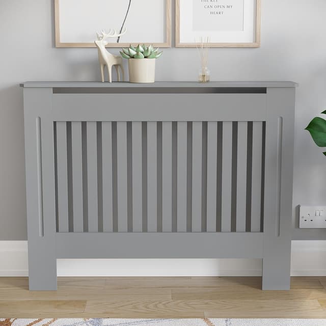 Detalle 1 de Vida Designs Chelsea Radiator Cover 82×111×19 cm 🪵