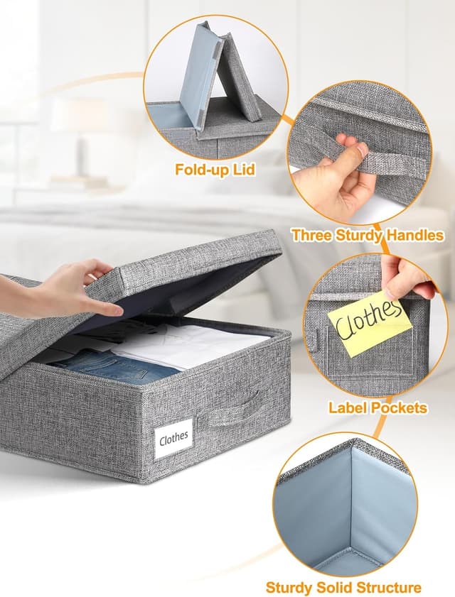 Thumbnail 5 de punemi Under Bed Storage, 2-Pack