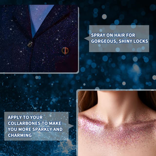 Thumbnail 5 de 60ML Glitzer Spray Glitzerspray