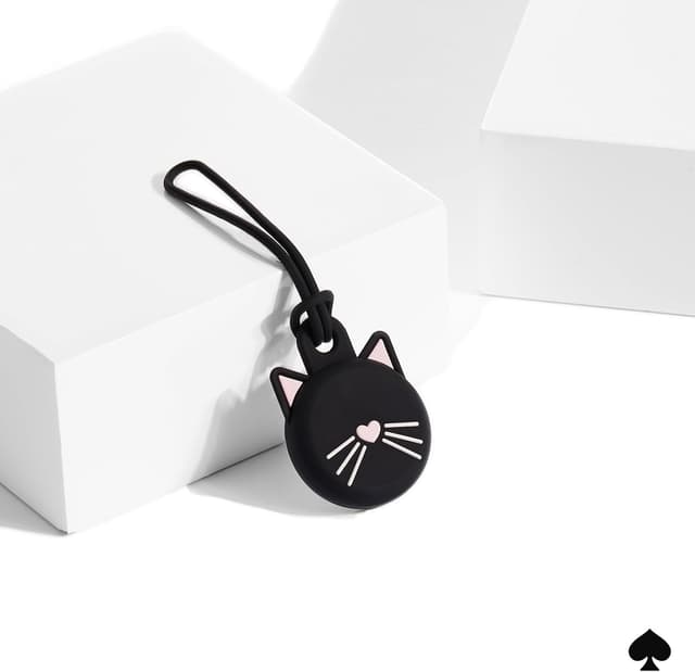 Thumbnail 4 de kate spade new york AirTag Holder Black Cat