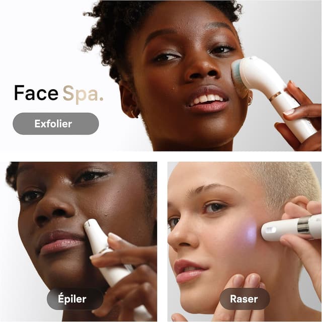 Thumbnail 6 de Braun Silk·épil 9 Flex SkinSpa (9-681 3D) : épilateur femme étanche avec tête flexible 360° et coffret FaceSpa