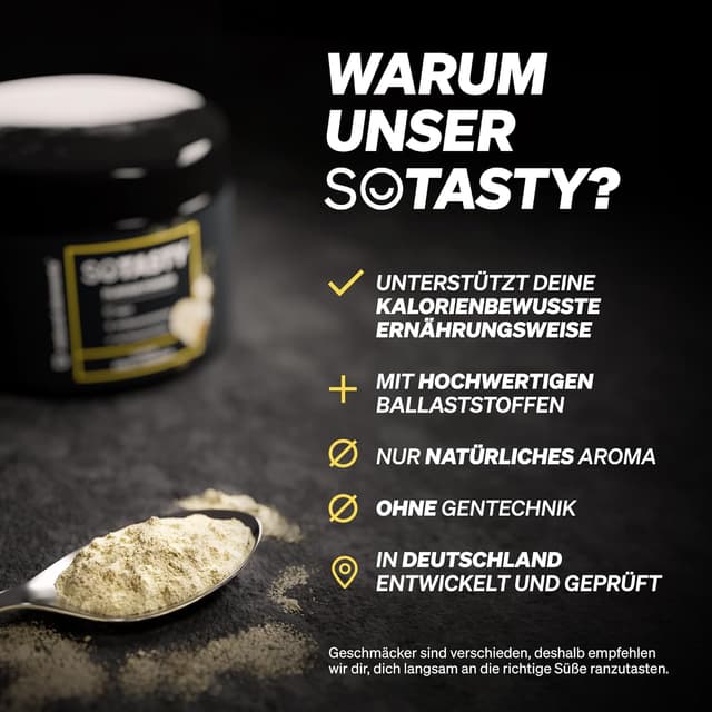 Thumbnail 3 de SoTasty Geschmackspulver Fruity Banana 200 g