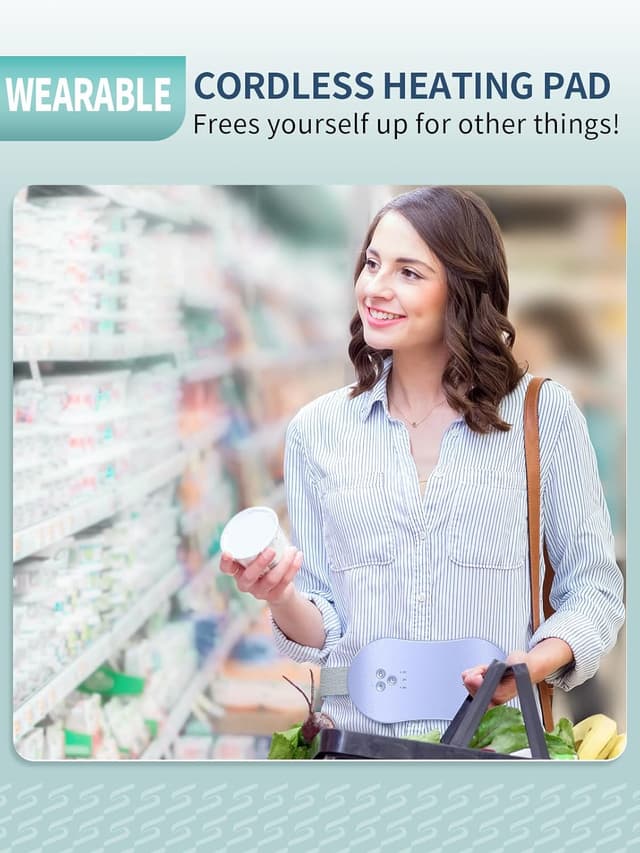 Thumbnail 4 de Slimpal Almohadilla Térmica Menstrual Portátil 3 Ajustes ♨