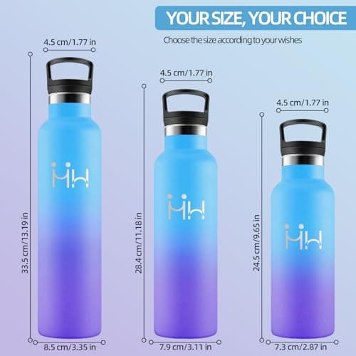 Detalle 1 de Motswedi Botella Térmica 1 L azul cielo ⛲