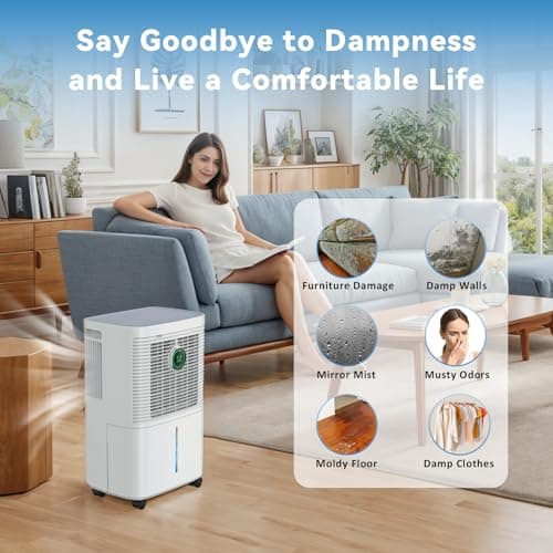 Thumbnail 8 de Innvitop 12L Deshumidificador Silencioso 🌬️, 3 Modos y Pantalla Digital