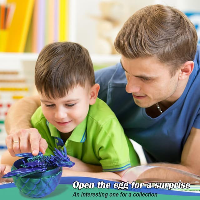 Detalle 2 de DUOCIYUAN 3D Drachenei im Ei