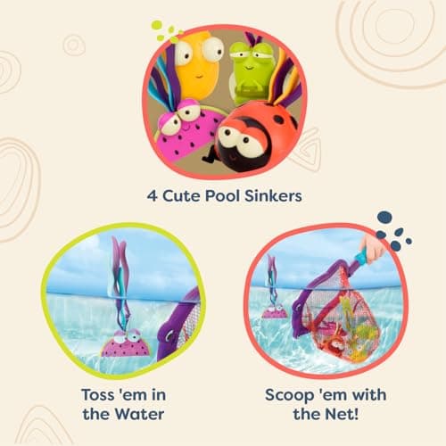 Thumbnail 2 de B. Toys Ensemble Scoop-A-Diving Hubba 🏊