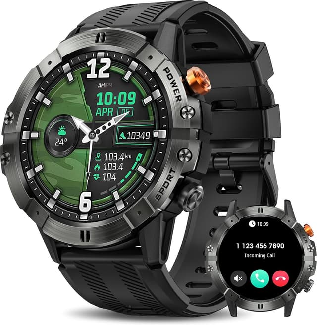 Detalle de Military Smart Watch Bluetooth Call with 124 Modes