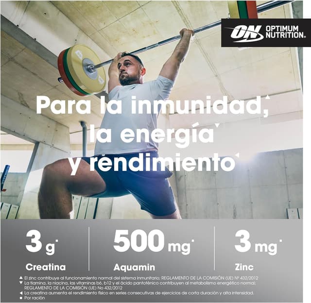 Thumbnail 2 de ON Platinum Creatine Plus 💪 Complemento para Potencia y Rendimiento, Naranja