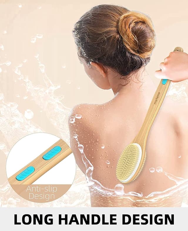 Thumbnail 3 de Metene Back Scrubber long wooden handle — body brush