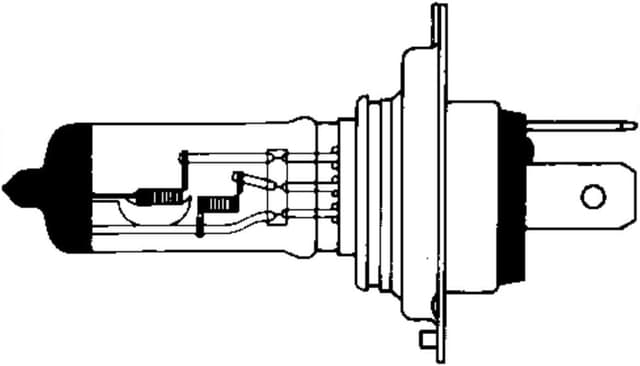 Detalle 2 de HELLA H4 100/90W Haute Puissance Offroad