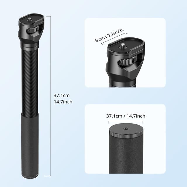 Thumbnail 6 de SMALLRIG Gimbal-Verlängerungsstange 15" für DJI RS