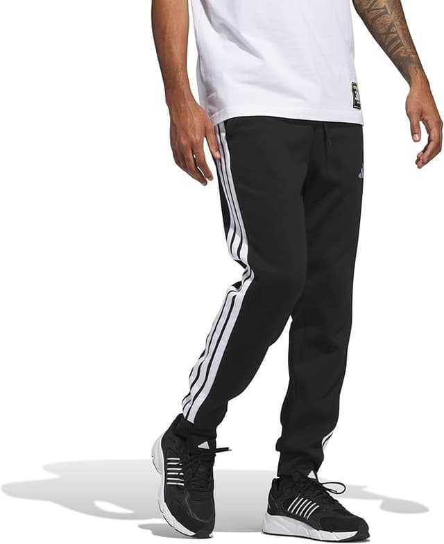 Thumbnail 5 de Adidas Uomo Essential Three Stripes Fleece Pant S