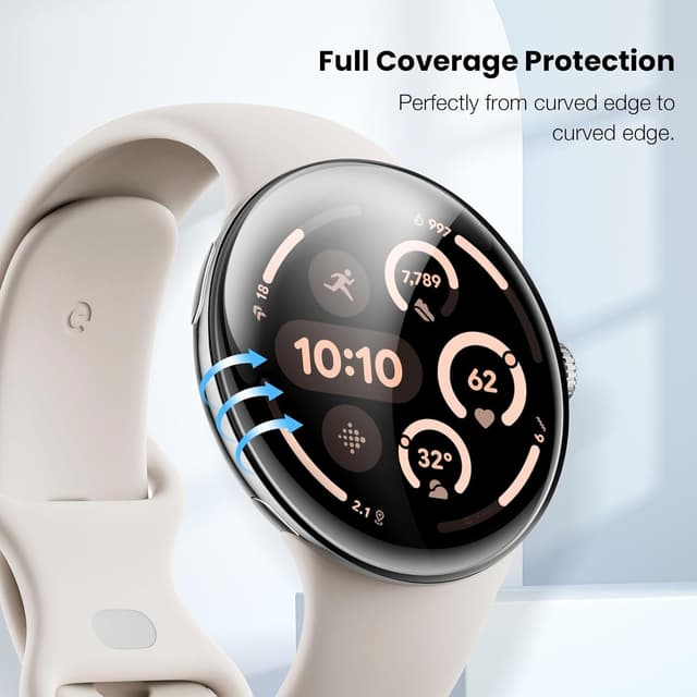 Detalle de LK Pixel Watch 3 45mm screen protector