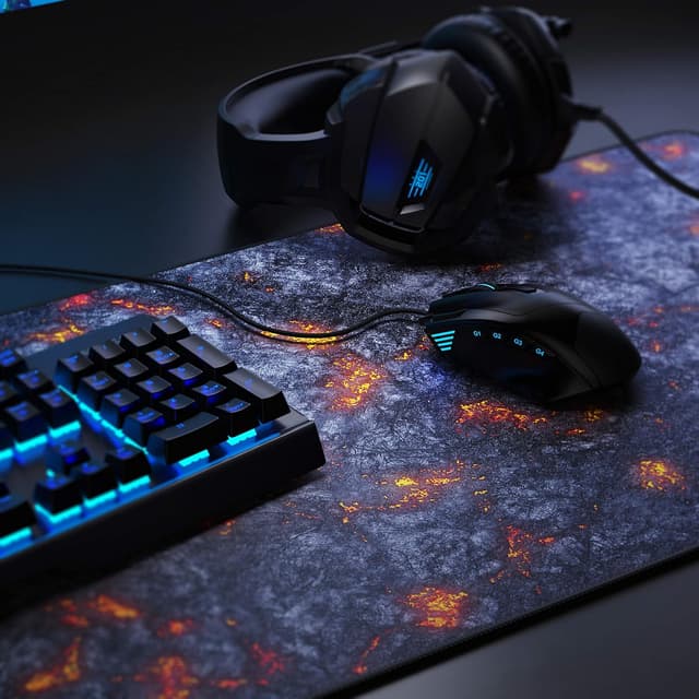 Thumbnail 4 de TITANWOLF 1200x400mm Lava Mouse Mat