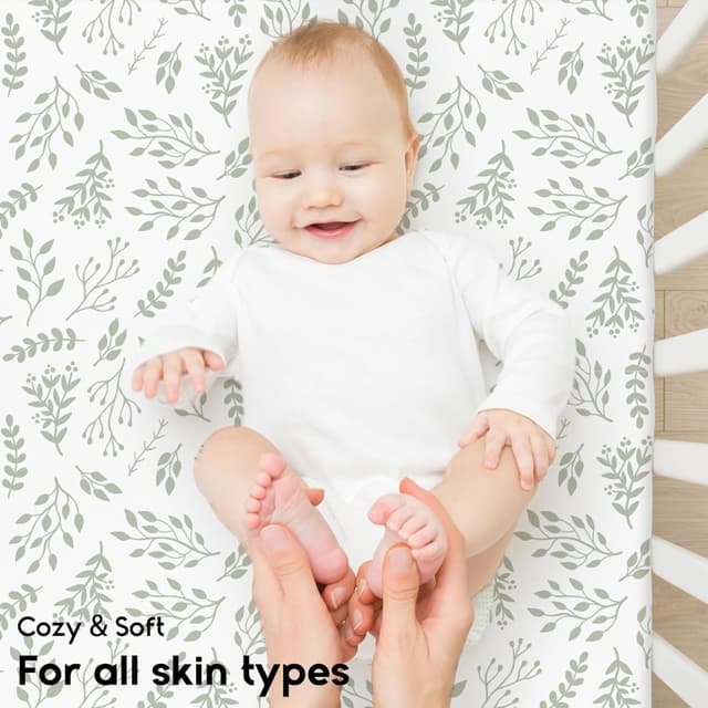 Detalle de Yoofoss cot bed sheets 65 x 95 cm