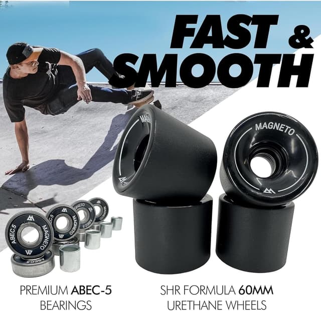 Thumbnail 3 de Magneto Complete Skateboard 27.5" 🛹