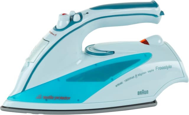 Detalle de Theo Klein 6245 ferro da stiro Braun per bambini a batteria con LED