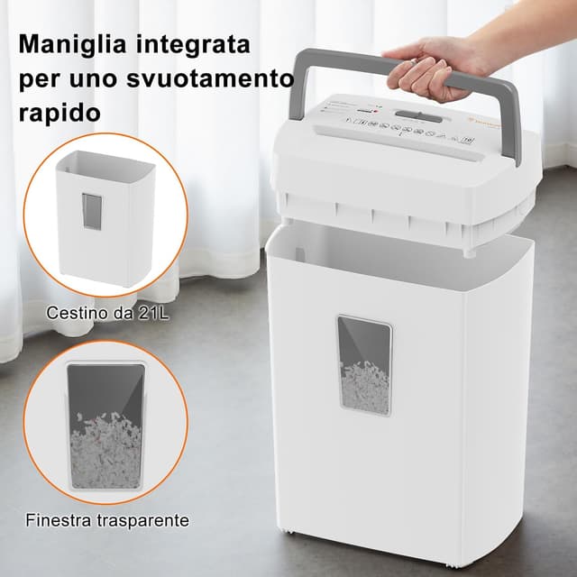 Detalle de Bonsaii C275-B distruggi documenti P4 10 fogli