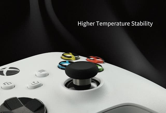 Detalle 2 de GuliKit Anti-Drift TMR Joysticks for PS4 DualShock – replacement upgrade kit with two thumbstick caps