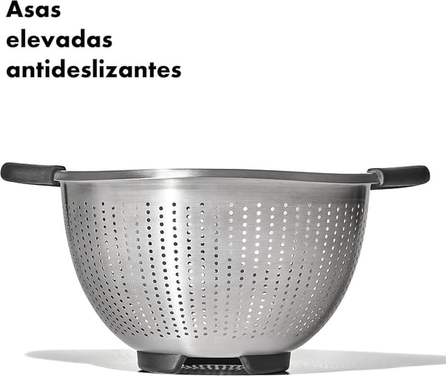 Thumbnail 1 de OXO Good Grips Colador de acero inoxidable 2,8 l 🍽