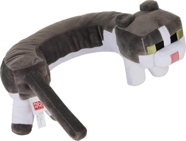 Imagen de Mattel Minecraft Purring Neck Pillow Cat Plush en OfertitasTOP