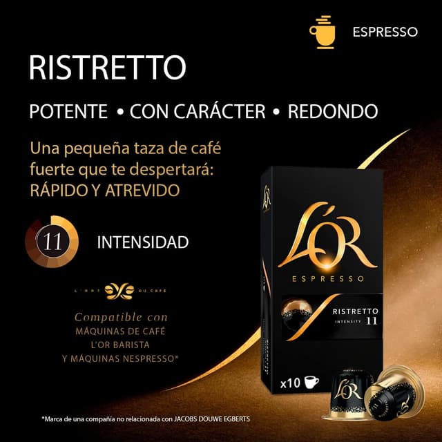 Thumbnail 2 de L'Or Espresso Ristretto Café Cápsulas Nespresso ☕️