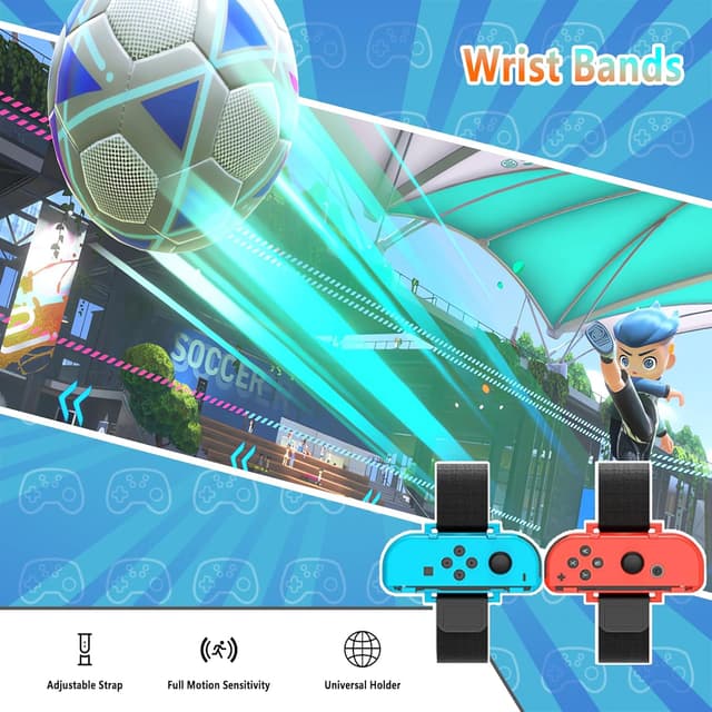 Thumbnail 6 de AOKUMA Tempered Glass Screen Protector & 15-in-1 Accessories Kit for Nintendo Switch 2 Sports (2 Pack)