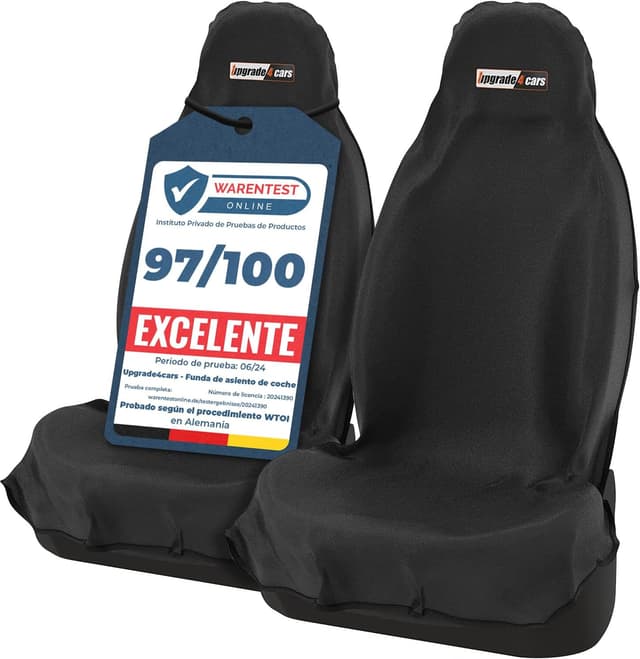 Imagen de Upgrade4cars Funda de asiento delantero impermeable 2 unidades en OfertitasTOP