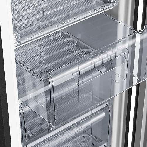 Thumbnail 7 de Congelador vertical independiente CHiQ 145L negro con puerta reversible