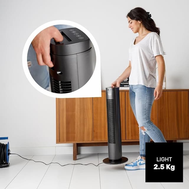 Thumbnail 5 de Taurus New Babel Digital ventilador torre 50 W ⏱