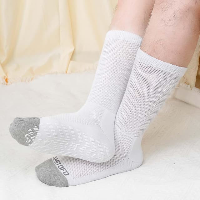Detalle de LOFIR chaussettes diabétiques coton 4 paires