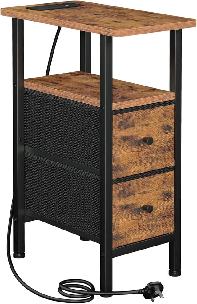 Imagen de AMHANCIBLE Slim Bedside Table 40cm en OfertitasTOP